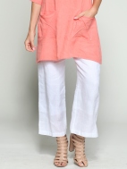 Plain Pants With Side Slit by Chalet et ceci