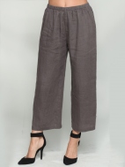 Plain Pants With Side Slit by Chalet et ceci