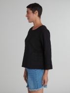 Pocket 3/4 Slv Shell by Cut Loose