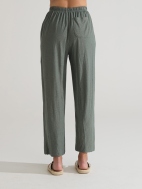 Raw Hem Barrel Pant by Cut Loose