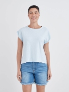 Roll Up Sleeve Tee by Cut Loose