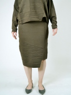 Seaweed Pencil Skirt by Banana Blue