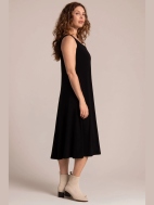 Square Neck Fit N Flare Dress by Sympli