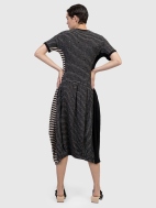 Striped Cocoon Dress by Alembika