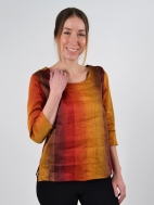Sunset Stripe Top by Inizio