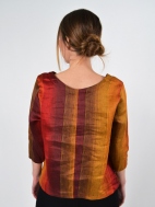 Sunset Stripe Top by Inizio
