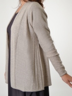 Swing Pleat Cardigan by Kinross Cashmere