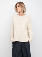 Texture Knit Sweater by Ozai N Ku