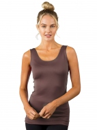 The Long Classic Scoop Tank by A'nue Miami