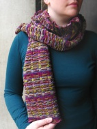 Time Knit Kiribati Scarf by Catherine Andre