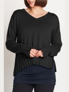 V-Neck Crop Sweater by Planet