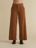 Wide Leg Zip Pant by Cut Loose