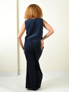 Wide Leg Zip Pant by Cut Loose