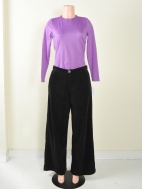 Wide Leg Zip Pant by Cut Loose