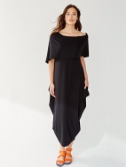 Wide Neck Dress by Alembika