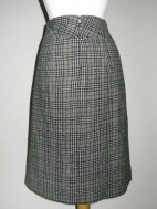 Wool Plaid Skirt by Crea Concept at Hello Boutique