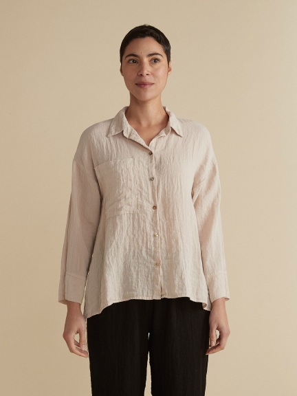 A-line Split Blouse by Cut Loose