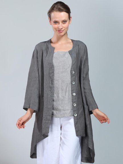 Barbara Long Jacket by Chalet et Ceci at Hello Boutique