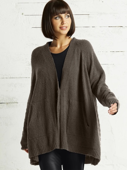 Cableback Cardigan by Planet by Lauren G