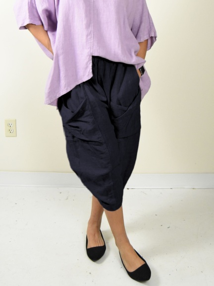 Crop Big Pocket Pant by Gerties