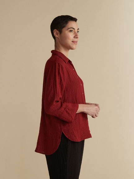 Crop Easy Shirt by Cut Loose