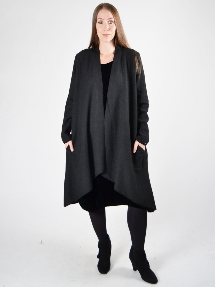 Crossover Coat by Q'neel at Hello Boutique
