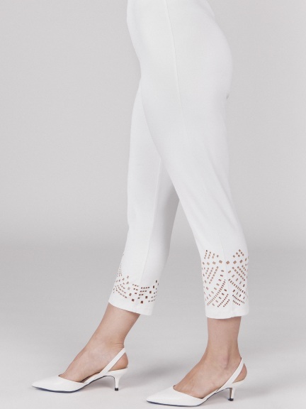 Cinch Mix Zip Capri by Sympli at Hello Boutique