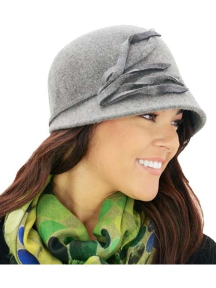 Deidre Wool Felt Hat by Asian Eye