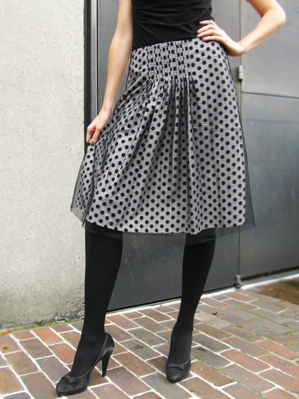 Dot Skirt by Kokomarina at Hello Boutique