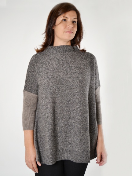 Easy Pullover by Kinross Cashmere at Hello Boutique
