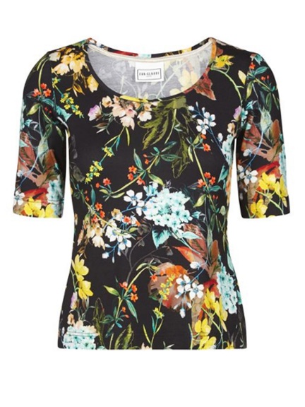 Essential Print Top by EVA & CLAUDI at Hello Boutique