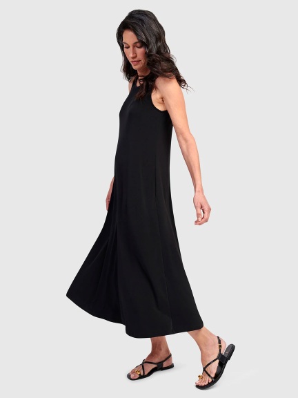 Essential Sleeveless Midi Dress by Alembika