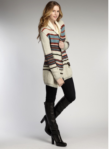 Fair Isle Coat by Indigenous Designs