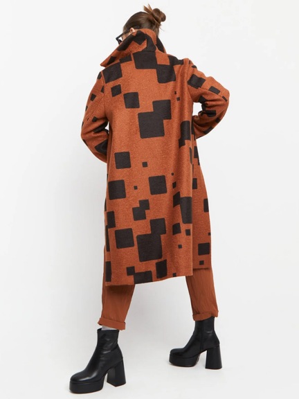 No 6 ingrid hot sale wrap coat