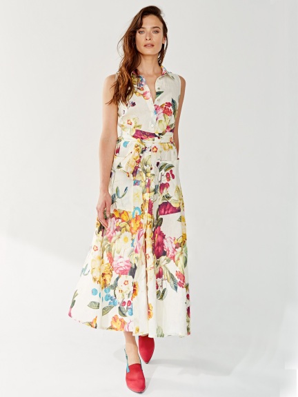Floral Shirtdress by Alembika at Hello Boutique