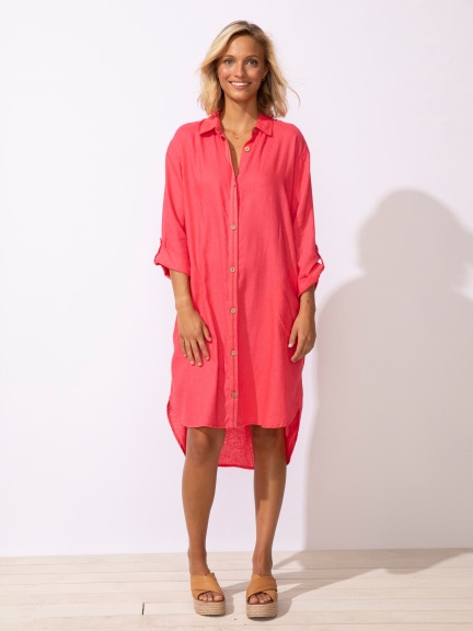 Getaway Shirt Dress by Escape by Habitat