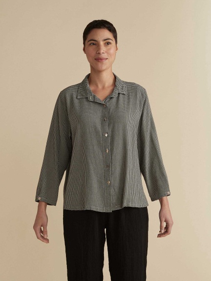 Hi-Low Crop Shirt by Cut Loose