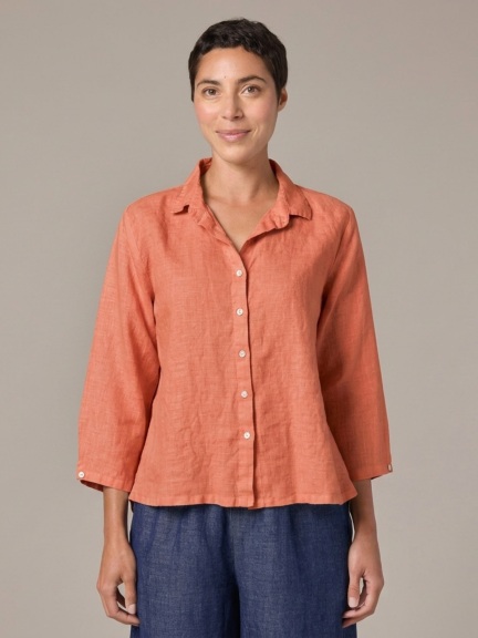 Hi-Low Crop Shirt by Cut Loose
