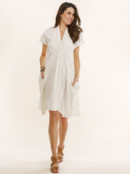 luna luz linen dress