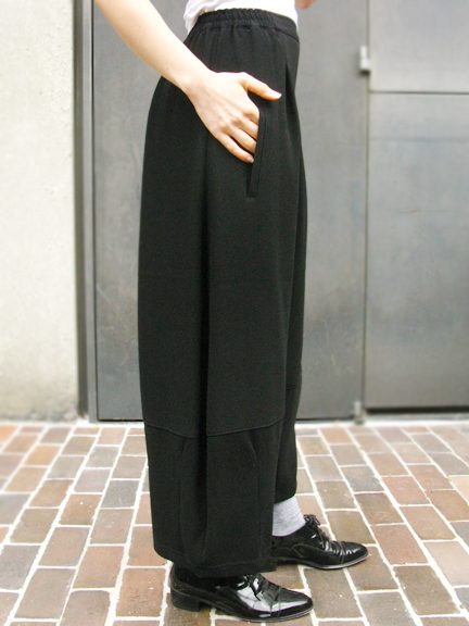 Matte Crepe Bell Pant by Blanque