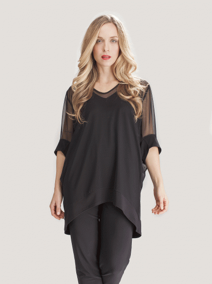 Mix Groove Top by Sympli at Hello Boutique