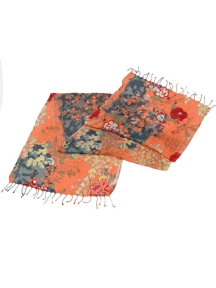 Mulan Print Scarf by Asian Eye