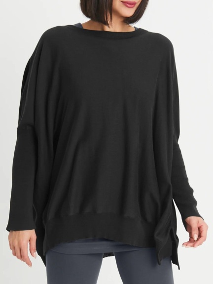 Oversized Crew Neck Knit by Planet