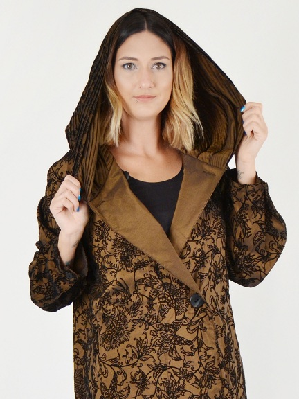 Reversible Short Garden Donatella Coat by Mycra Pac