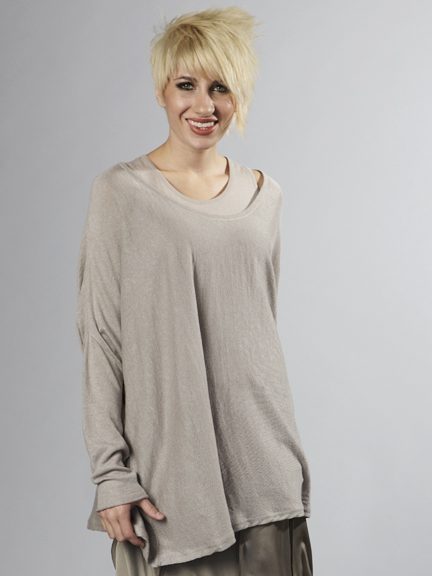 Scoop Neck Sweater by Planet