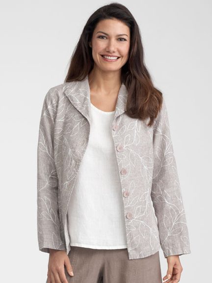 Shapely Jacket by Flax at Hello Boutique