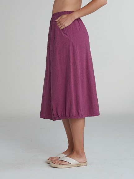 Side Elastic Skirt by Cut Loose