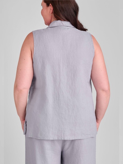 Sleeveless Shirt by Flax