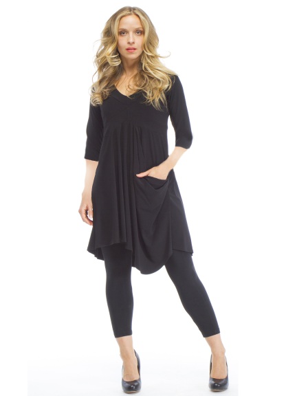 Soft Pocket Tunic 3/4 Sleeve by Sympli