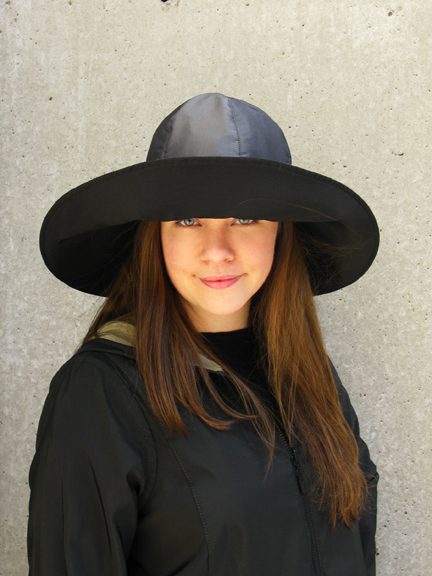 Solid Big Brim Hat by Mycra Pac